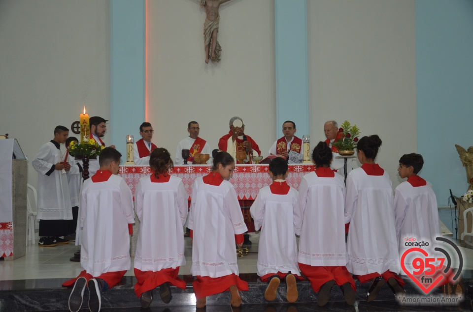 Fátima do Sul - Crisma e posse de novo pároco