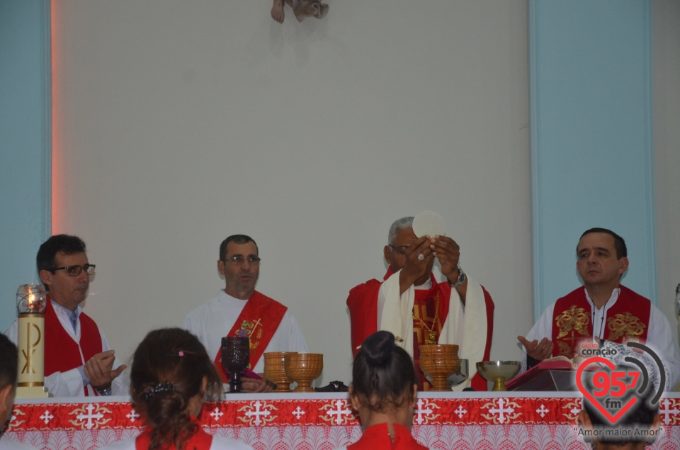 Fátima do Sul - Crisma e posse de novo pároco