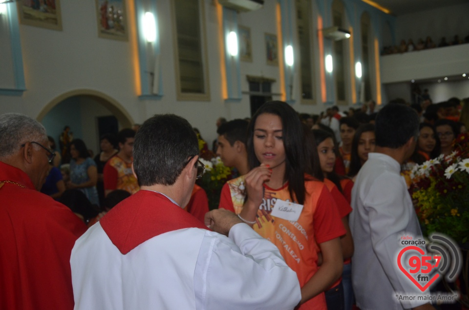 Fátima do Sul - Crisma e posse de novo pároco