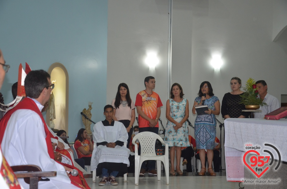 Fátima do Sul - Crisma e posse de novo pároco