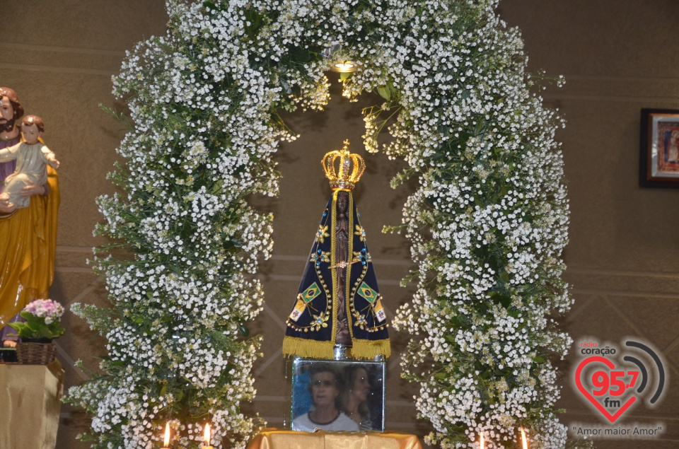 Imagem peregrina de N.Sra. Aparecida na Paróquia São José Operário