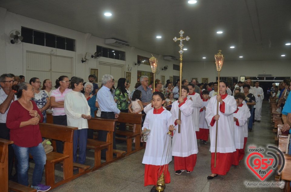 Imagem peregrina de N.Sra. Aparecida na Paróquia São José Operário