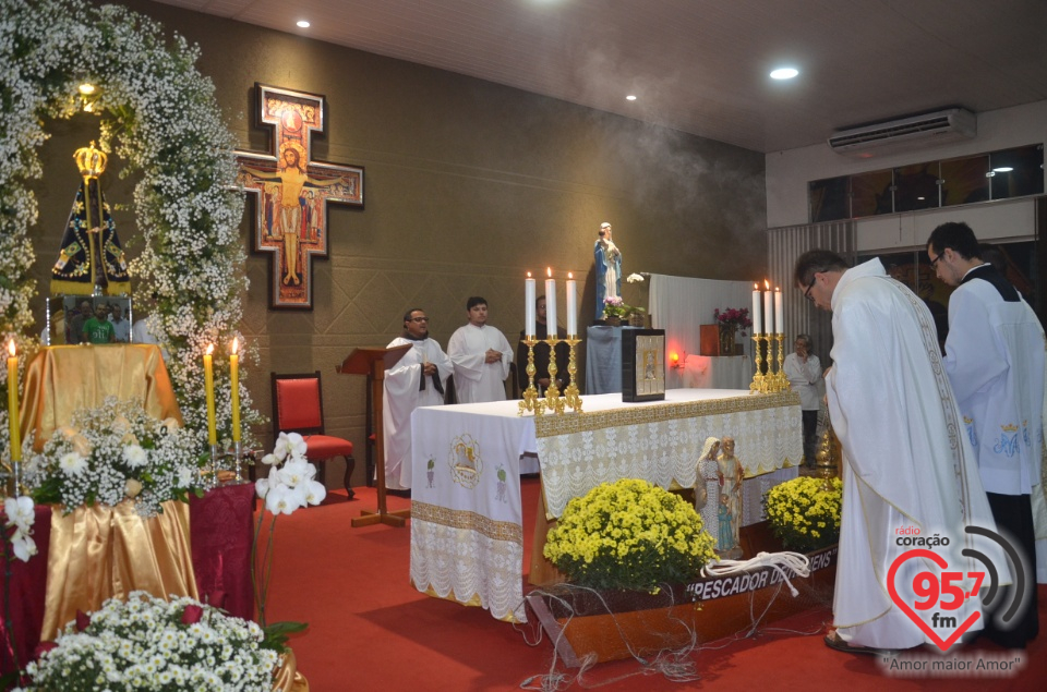 Imagem peregrina de N.Sra. Aparecida na Paróquia São José Operário