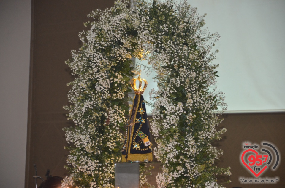 Imagem peregrina de N.Sra. Aparecida na Paróquia São José Operário