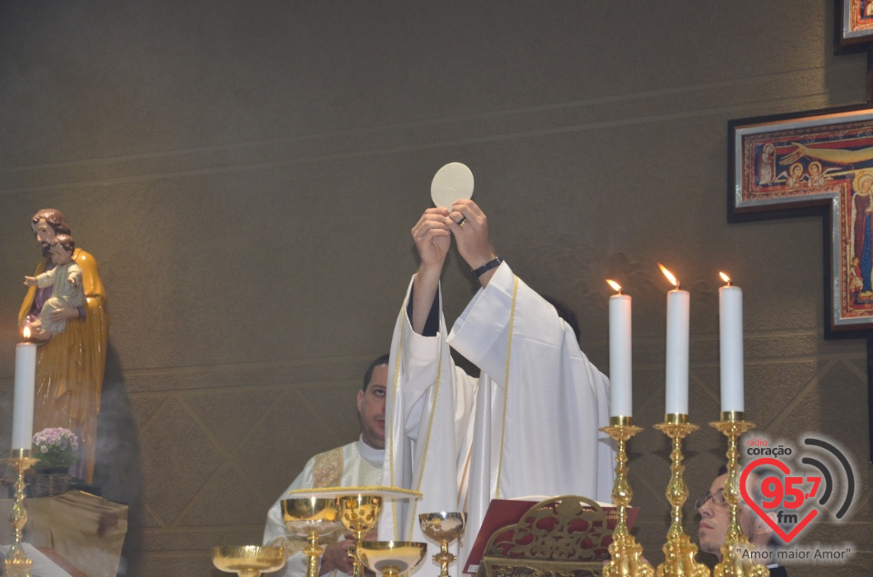 Imagem peregrina de N.Sra. Aparecida na Paróquia São José Operário