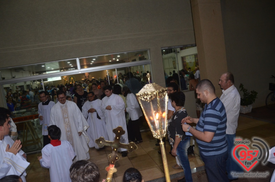 Imagem peregrina de N.Sra. Aparecida na Paróquia São José Operário