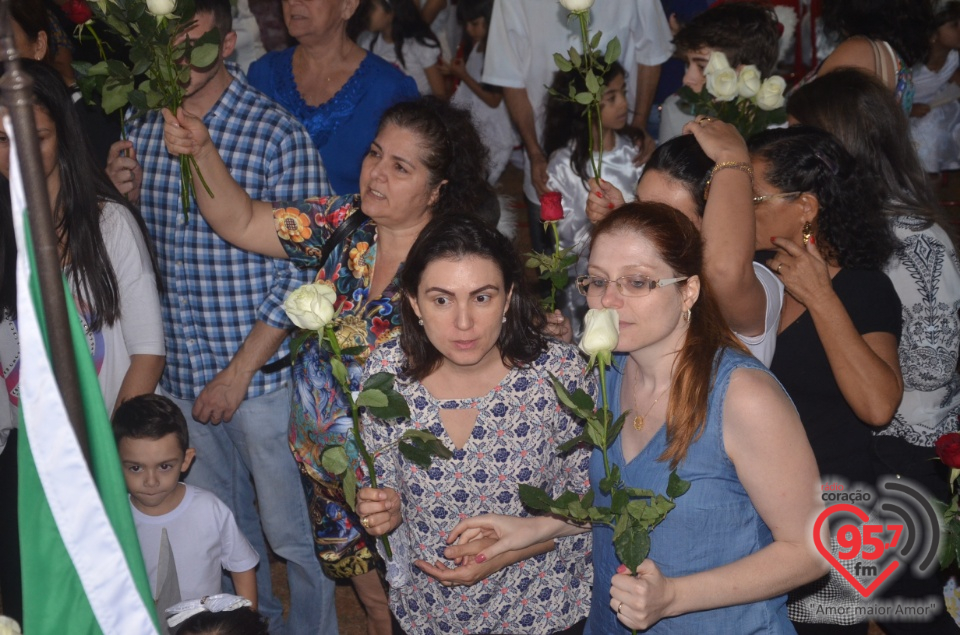 Imagem peregrina de N.Sra. Aparecida chega na Paróquia São Carlos