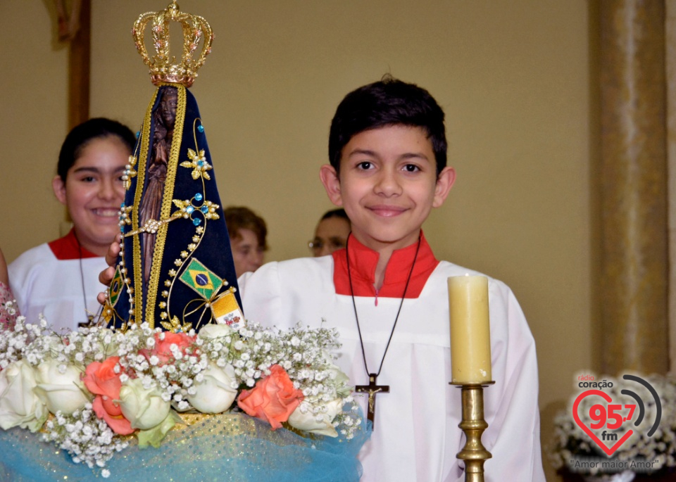 Paróquia Bom Jesus recebe imagem peregrina de Nossa Senhora Aparecida