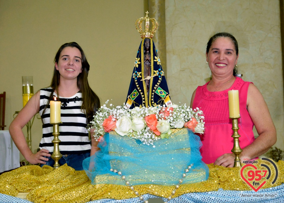 Paróquia Bom Jesus recebe imagem peregrina de Nossa Senhora Aparecida