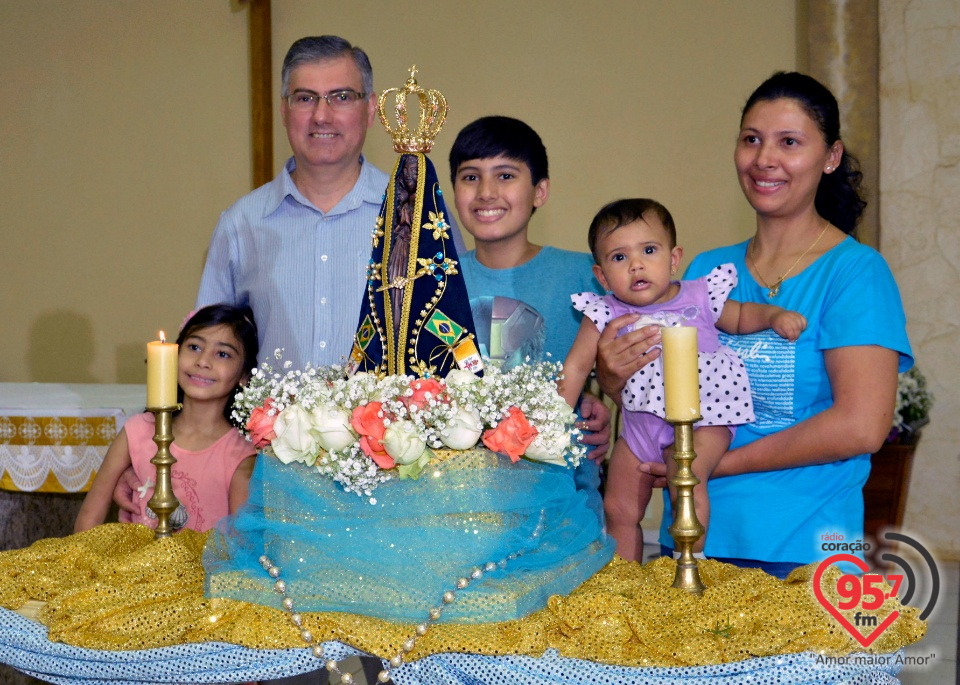 Paróquia Bom Jesus recebe imagem peregrina de Nossa Senhora Aparecida
