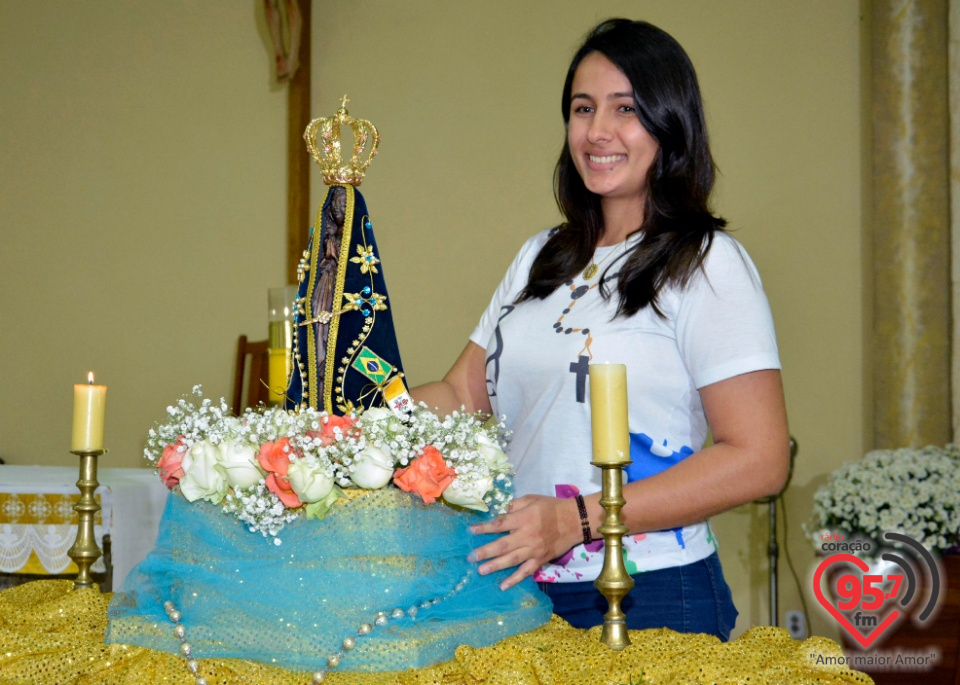 Paróquia Bom Jesus recebe imagem peregrina de Nossa Senhora Aparecida