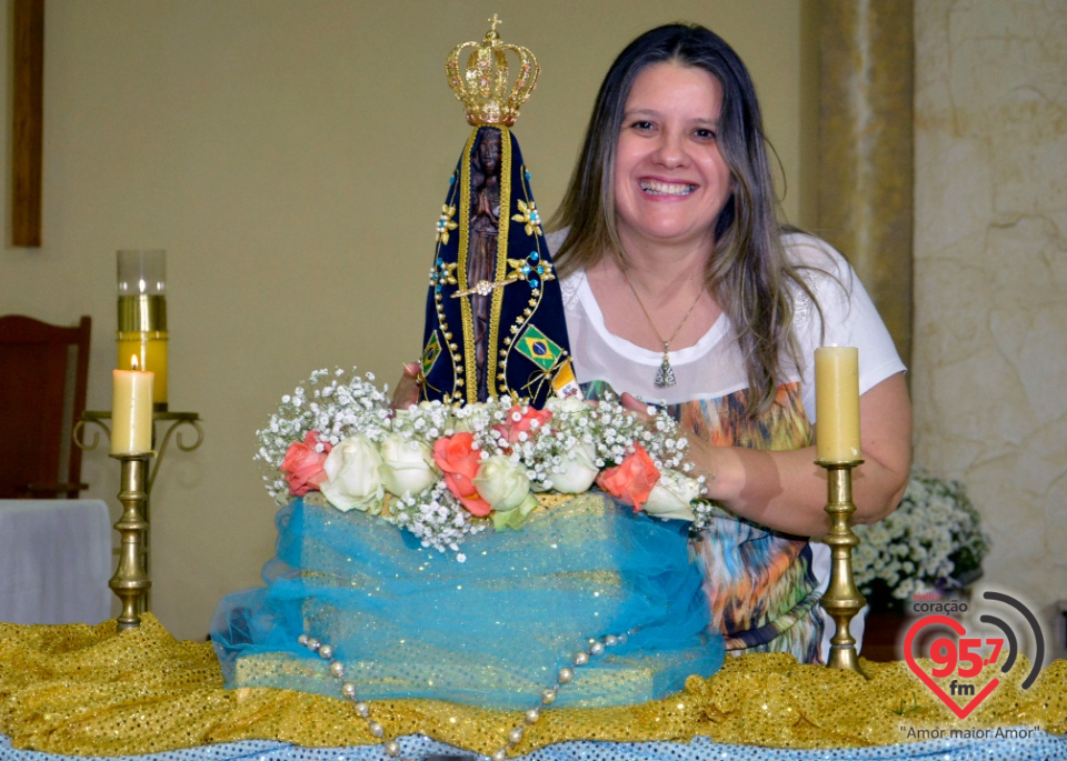 Paróquia Bom Jesus recebe imagem peregrina de Nossa Senhora Aparecida