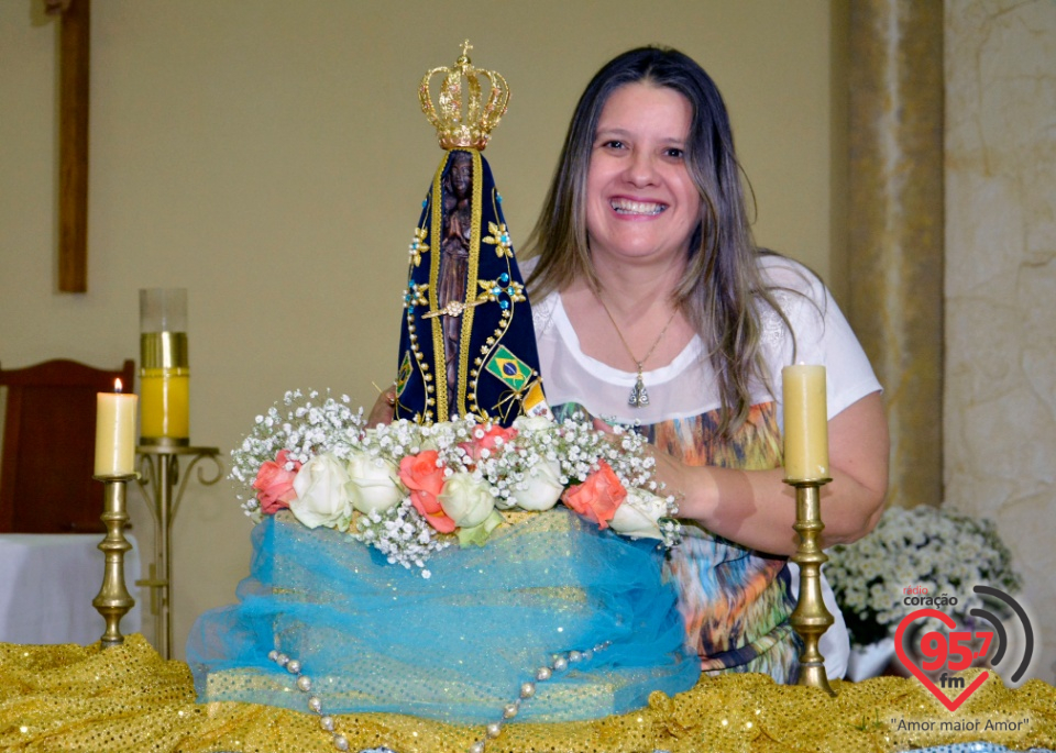 Paróquia Bom Jesus recebe imagem peregrina de Nossa Senhora Aparecida