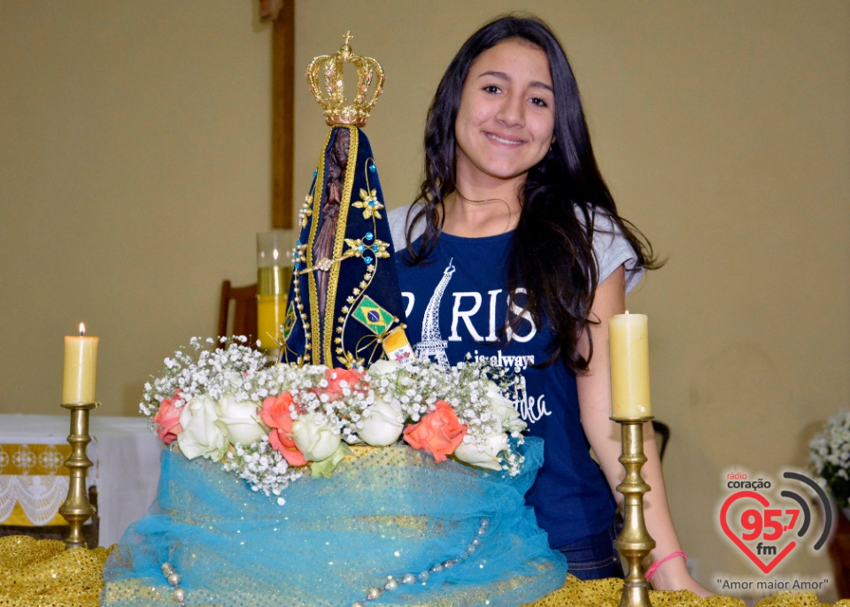 Paróquia Bom Jesus recebe imagem peregrina de Nossa Senhora Aparecida