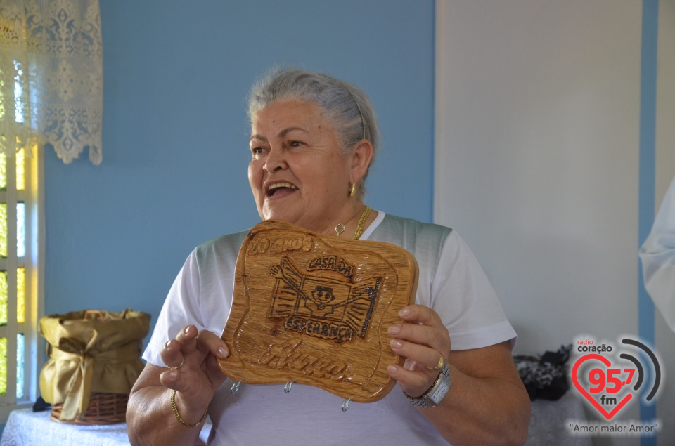 Missa, homenagens e almoço marcam os 20 anos da Casa da Esperança