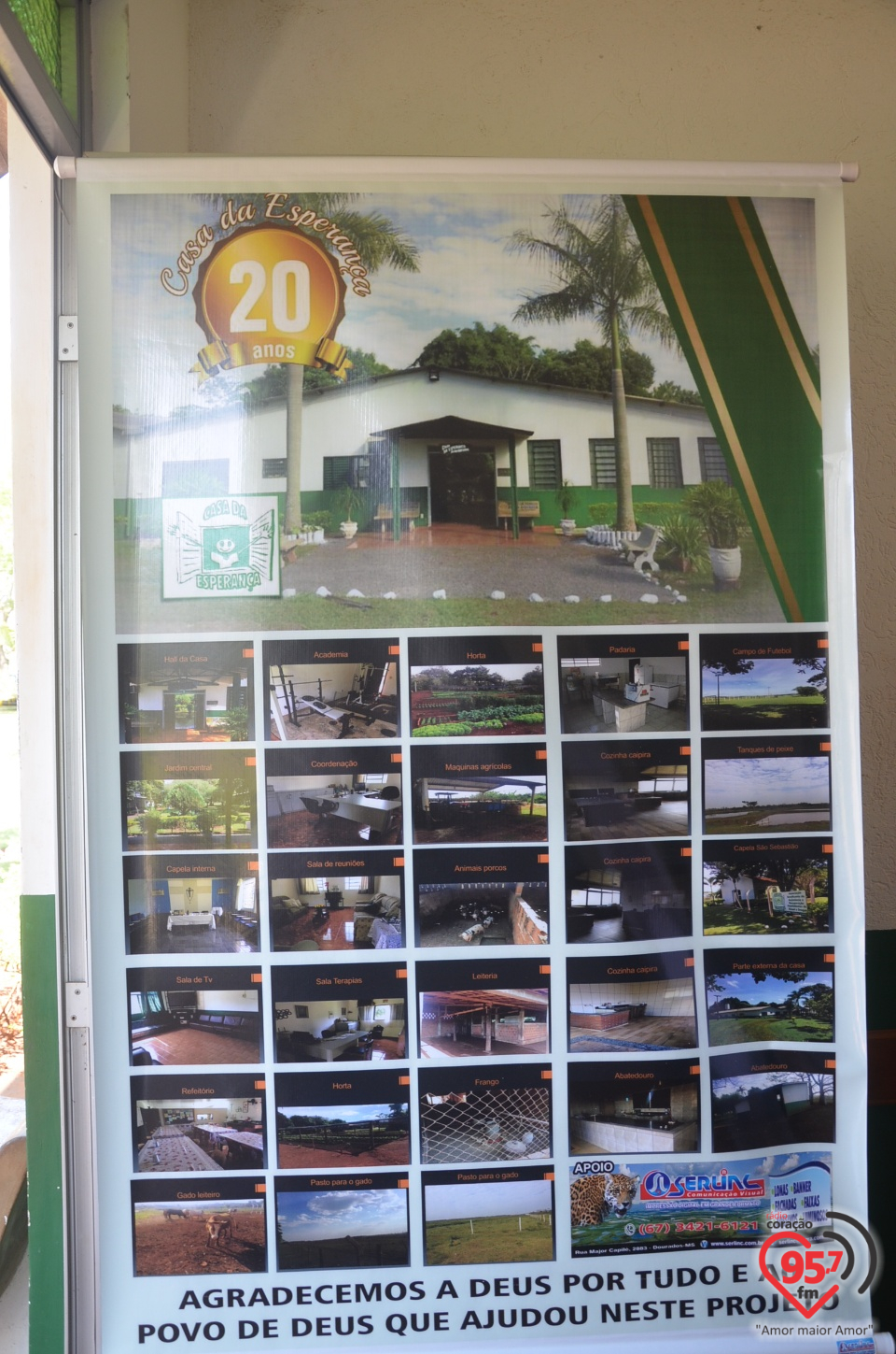 Missa, homenagens e almoço marcam os 20 anos da Casa da Esperança