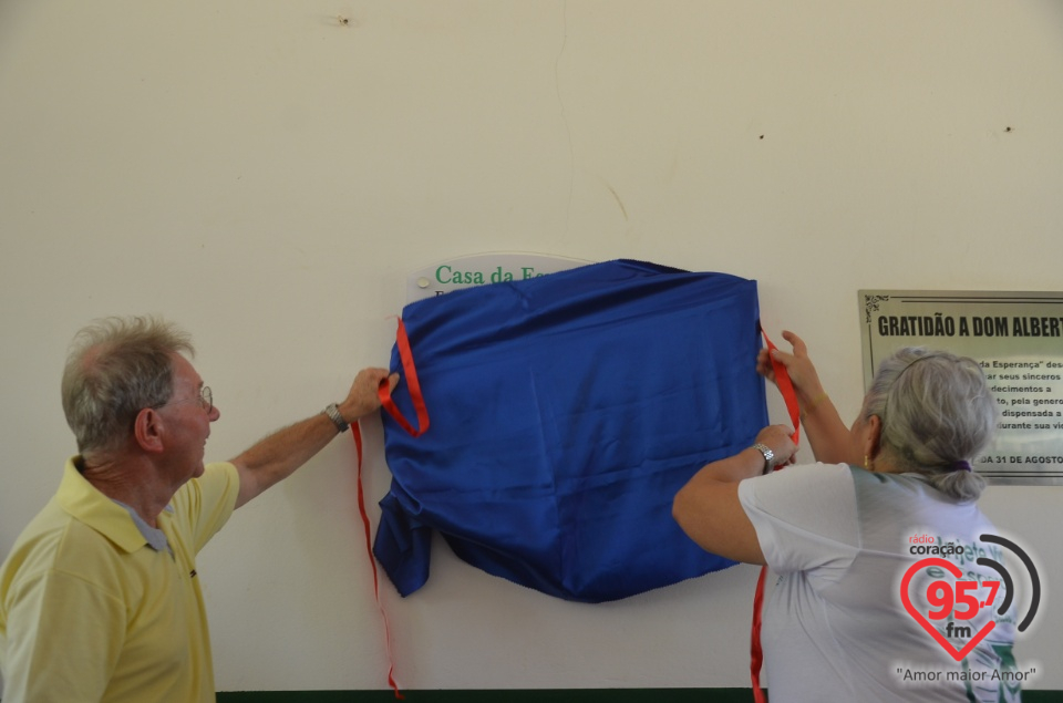 Missa, homenagens e almoço marcam os 20 anos da Casa da Esperança