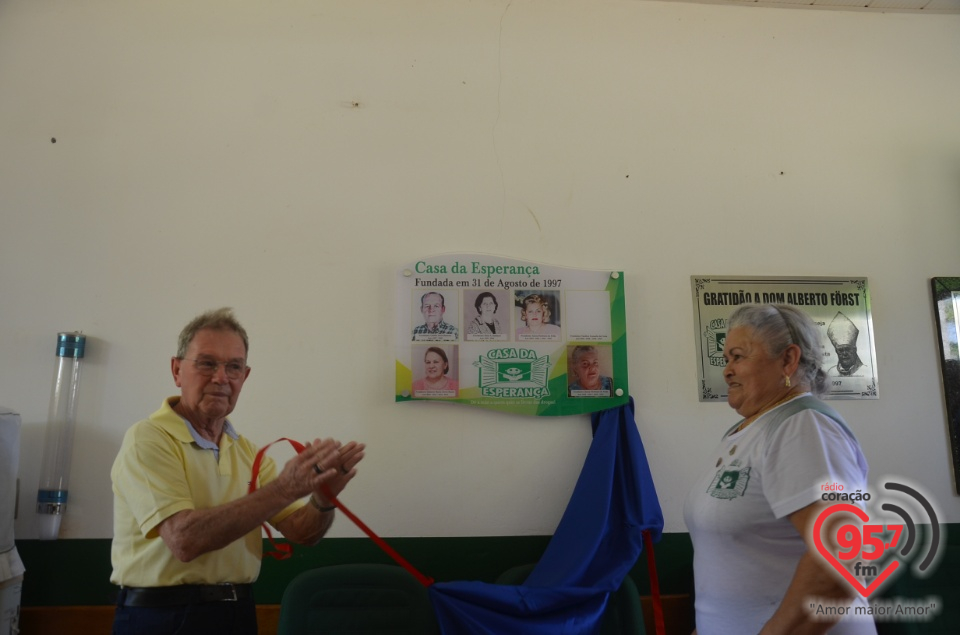 Missa, homenagens e almoço marcam os 20 anos da Casa da Esperança