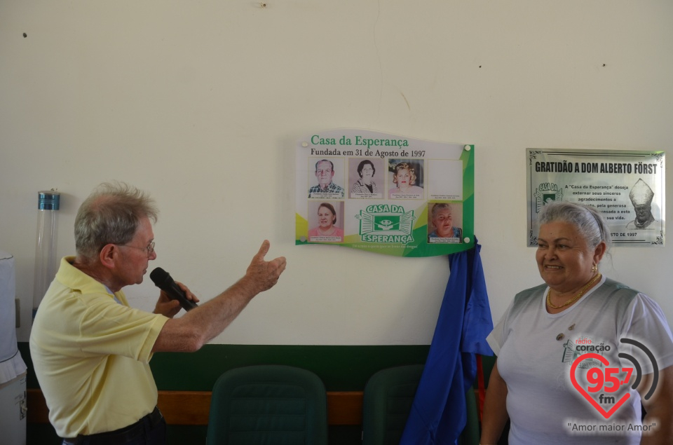 Missa, homenagens e almoço marcam os 20 anos da Casa da Esperança