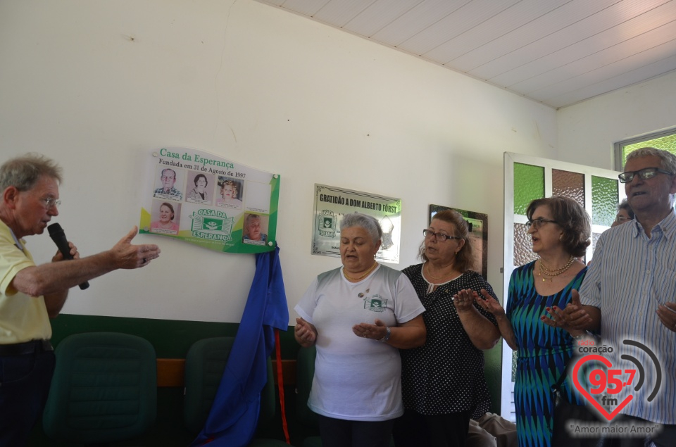 Missa, homenagens e almoço marcam os 20 anos da Casa da Esperança
