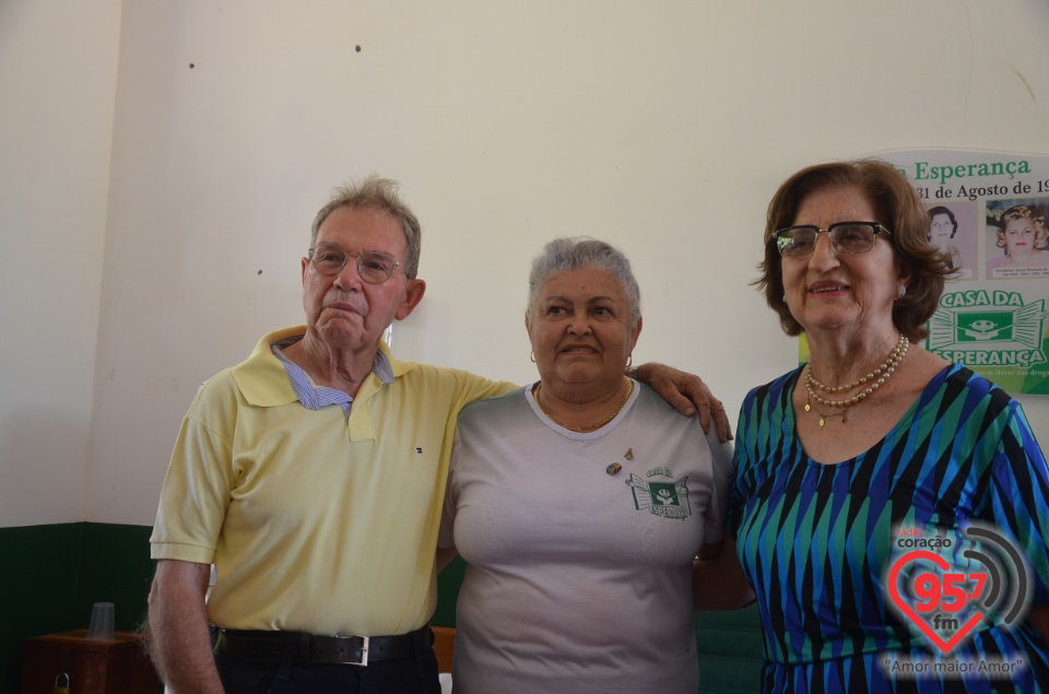 Missa, homenagens e almoço marcam os 20 anos da Casa da Esperança