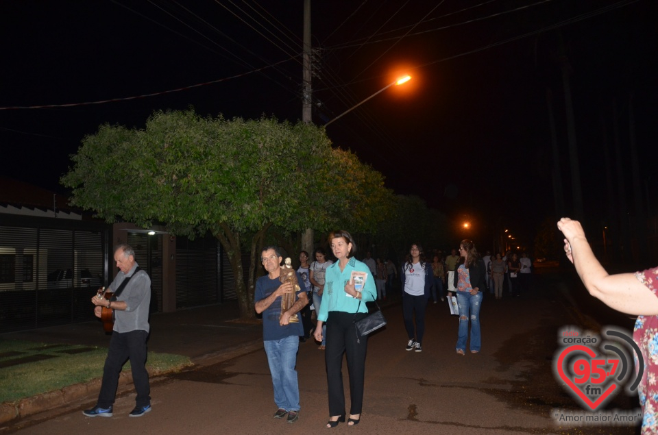 São Francisco de Assis - Paroquianos celebram 1° dia da novena