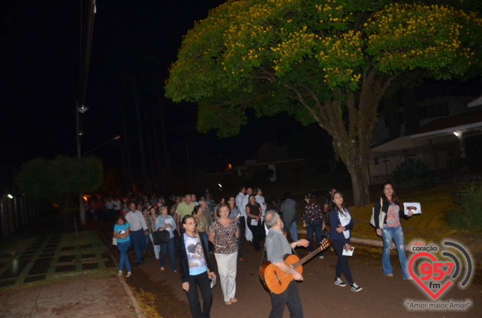 São Francisco de Assis - Paroquianos celebram 1° dia da novena