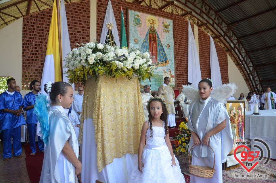 Romaria de N.Sra. Aparecida leva multidão ao Santuário da Vila São Pedro