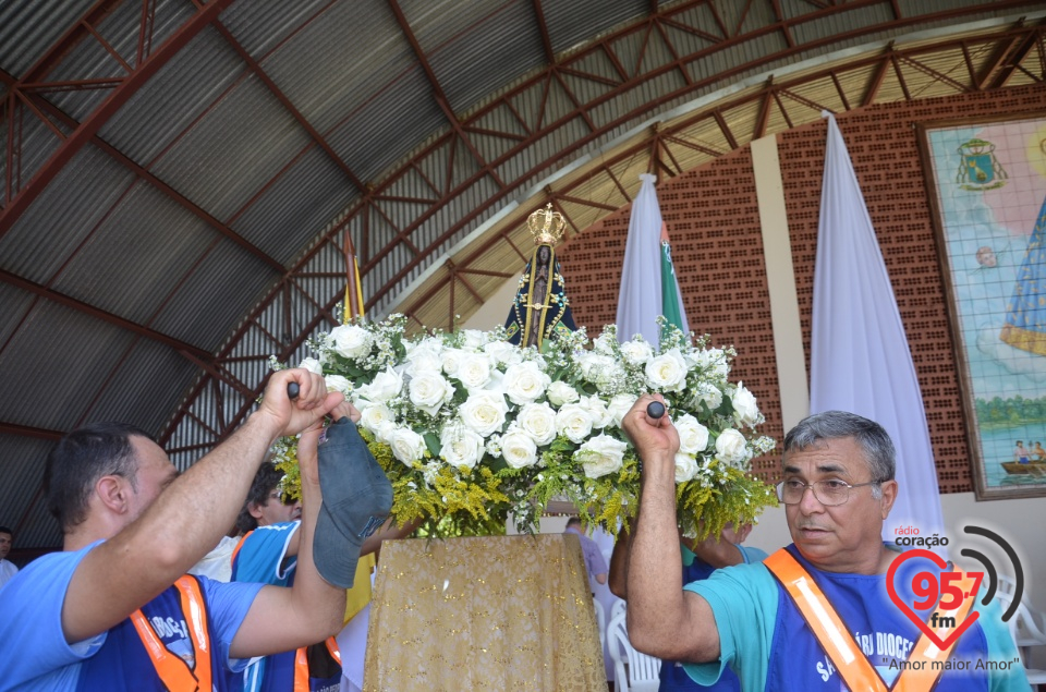 Romaria de N.Sra. Aparecida leva multidão ao Santuário da Vila São Pedro
