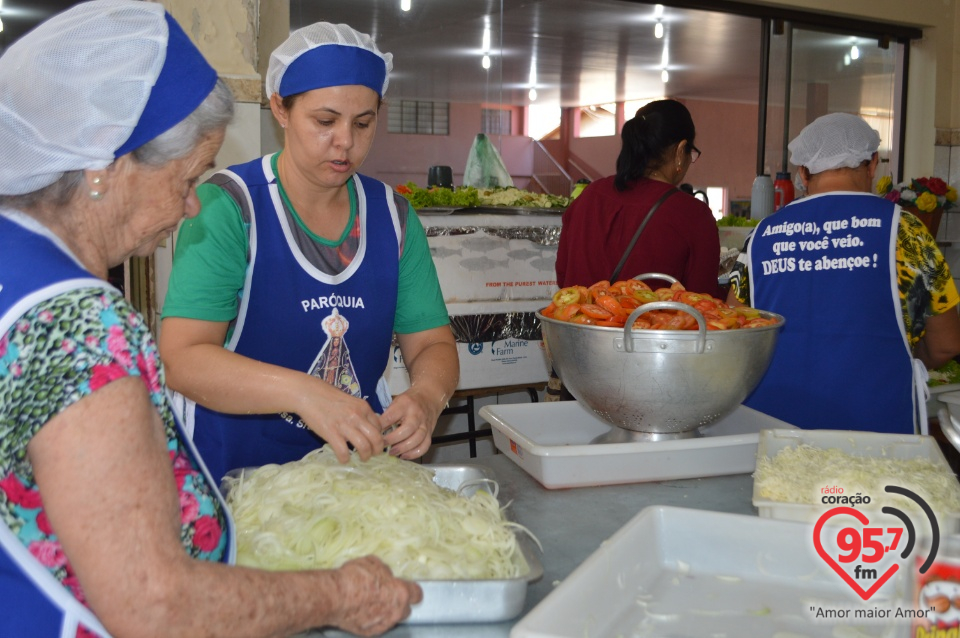 Festa social da Paróquia Nossa Senhora Aparecida