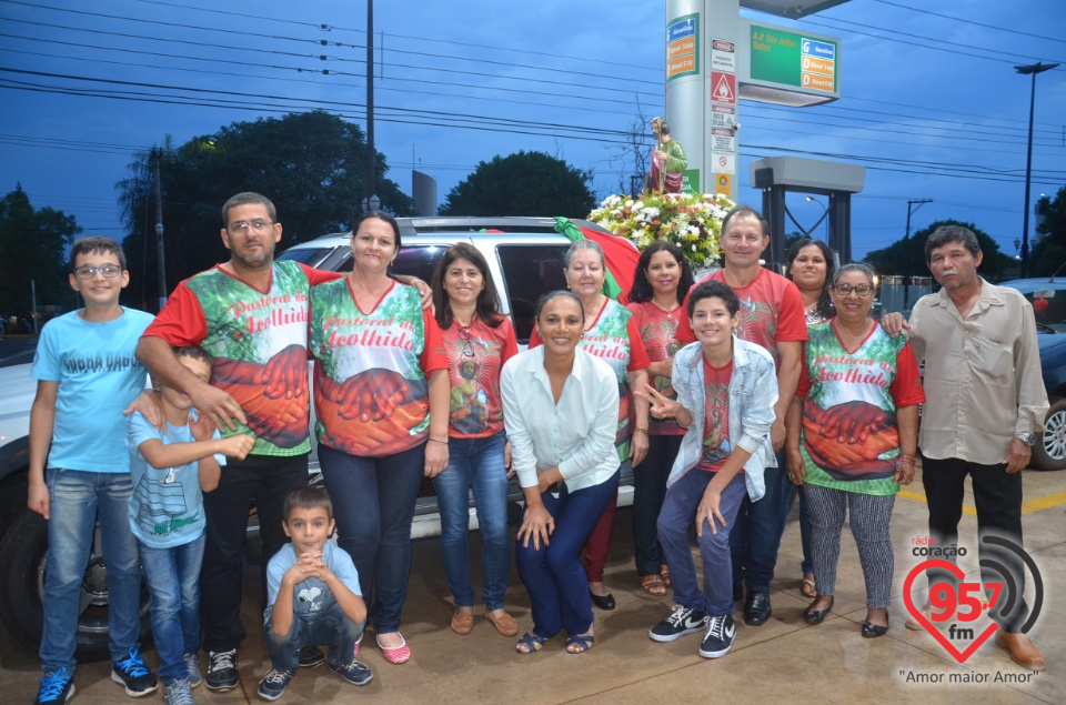 Carreata abre novena na Comunidade São Judas Tadeu