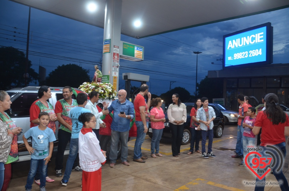 Carreata abre novena na Comunidade São Judas Tadeu