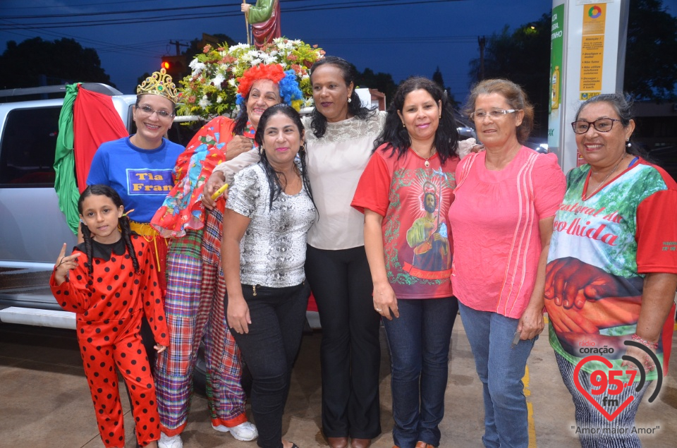 Carreata abre novena na Comunidade São Judas Tadeu