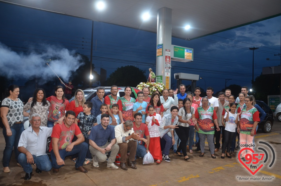 Carreata abre novena na Comunidade São Judas Tadeu
