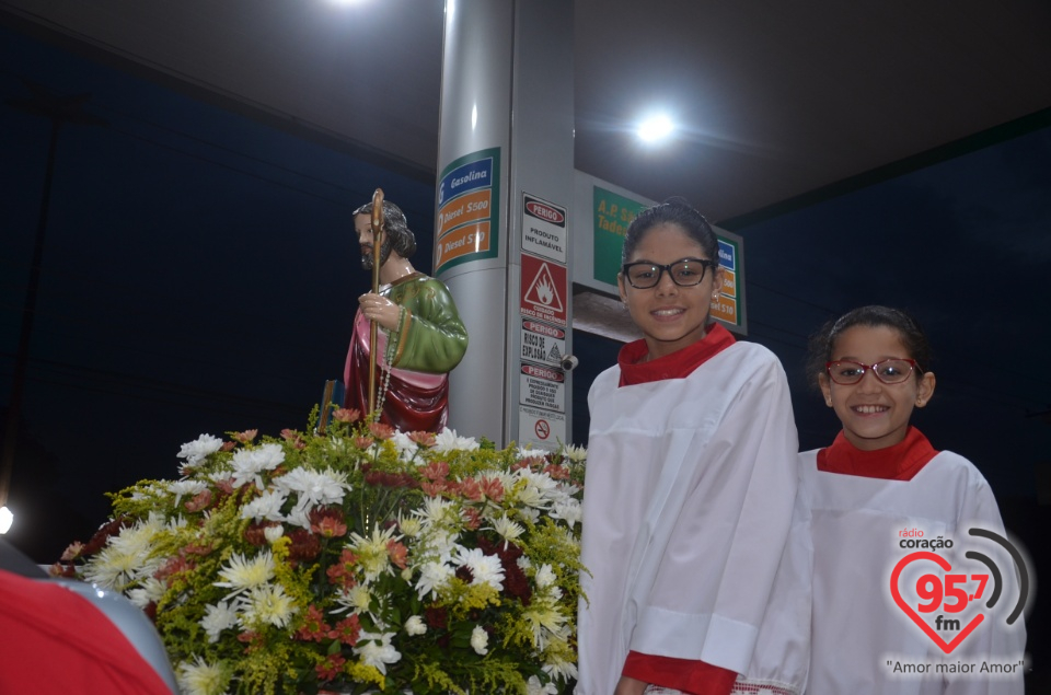 Carreata abre novena na Comunidade São Judas Tadeu