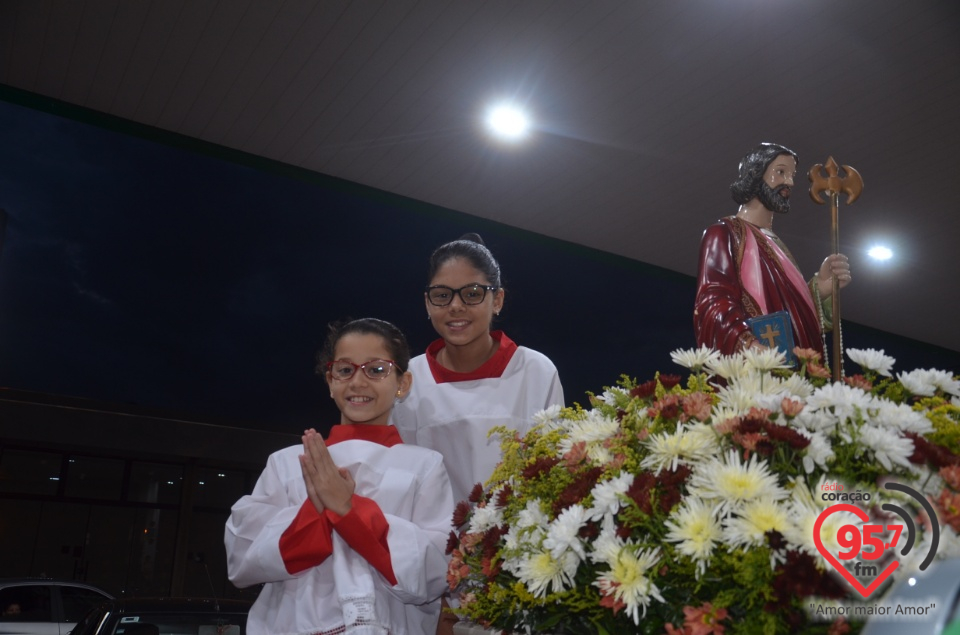 Carreata abre novena na Comunidade São Judas Tadeu