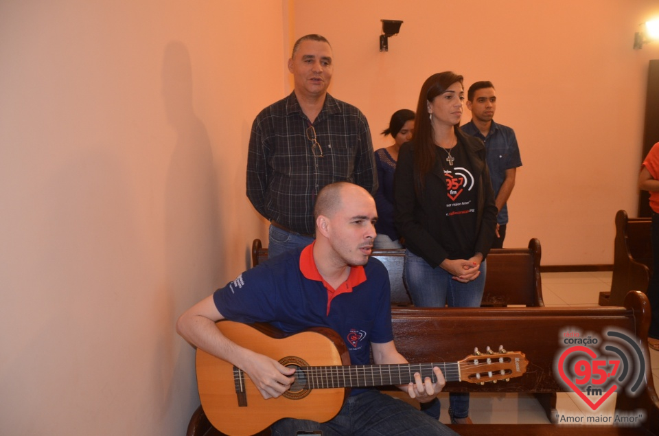 Missa na capela Santa Clara