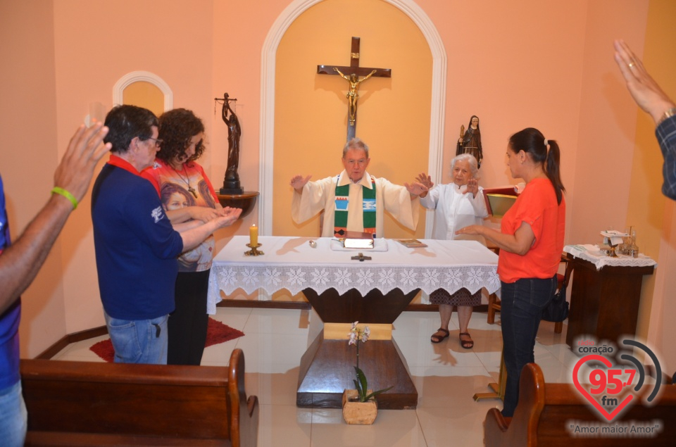 Missa na capela Santa Clara