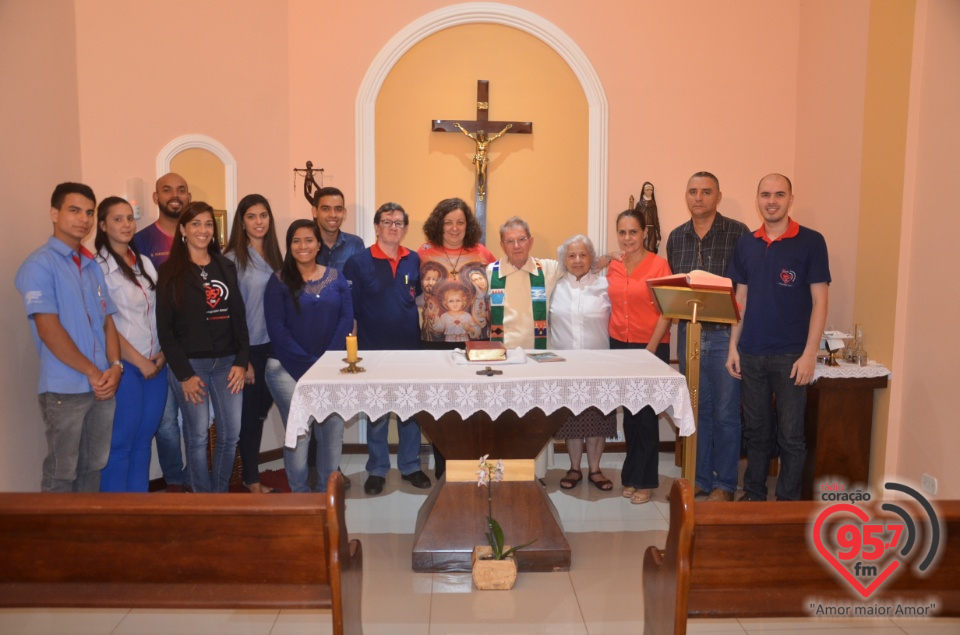 Missa na capela Santa Clara