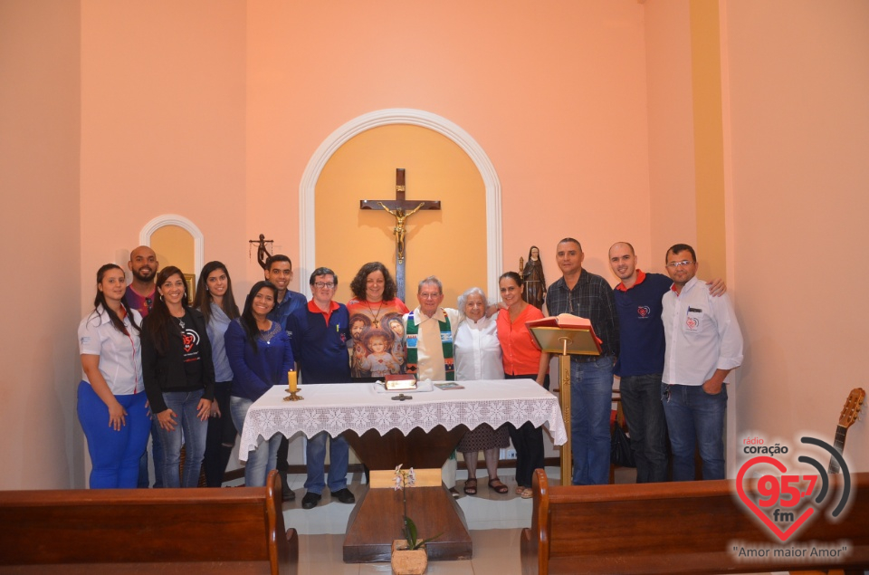 Missa na capela Santa Clara