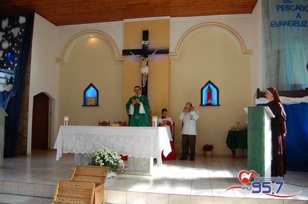 Missa em ação de graças pela Romaria do Sagrado Coração