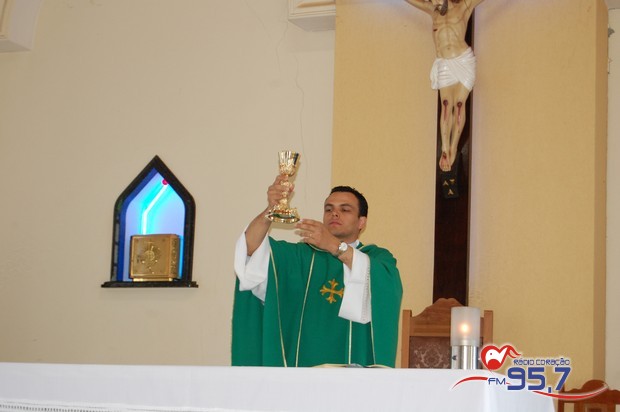 Missa em ação de graças pela Romaria do Sagrado Coração