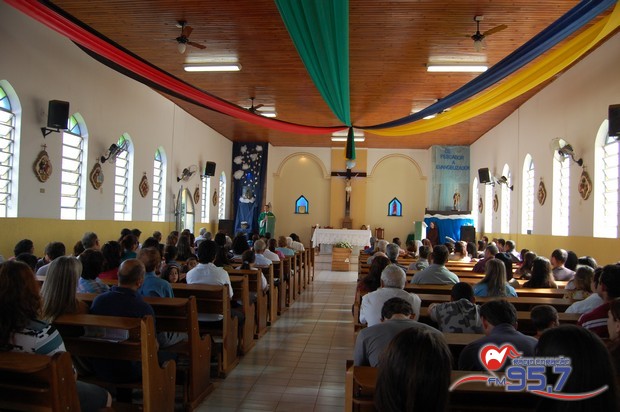 Missa em ação de graças pela Romaria do Sagrado Coração