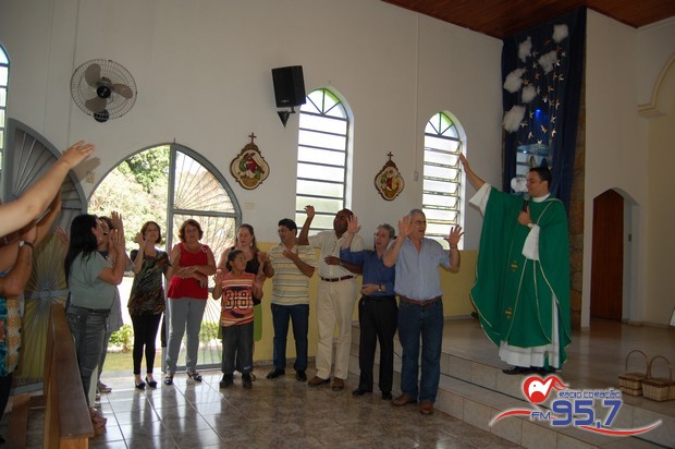 Missa em ação de graças pela Romaria do Sagrado Coração