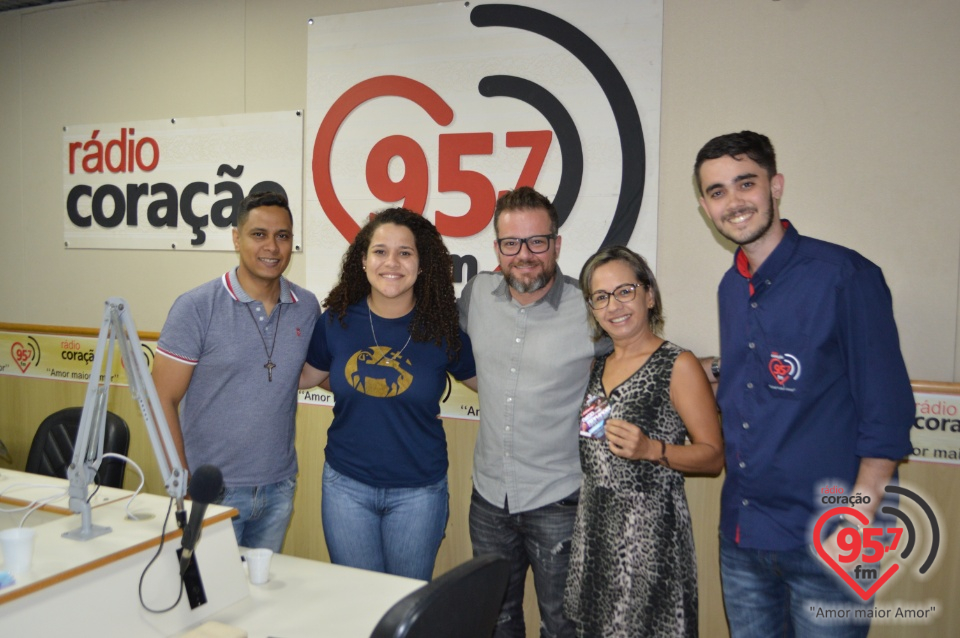 Youtuber douradense e Diego Fernandes são entrevistados no Sintonia da Paz
