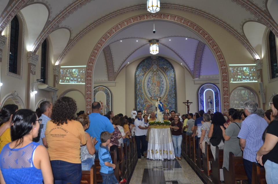 Missa, início da novena e reinauguração da capela do Santíssimo da Catedral