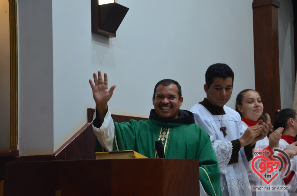 Frei Roberto é empossado pároco da Paróquia São José em Itaporã