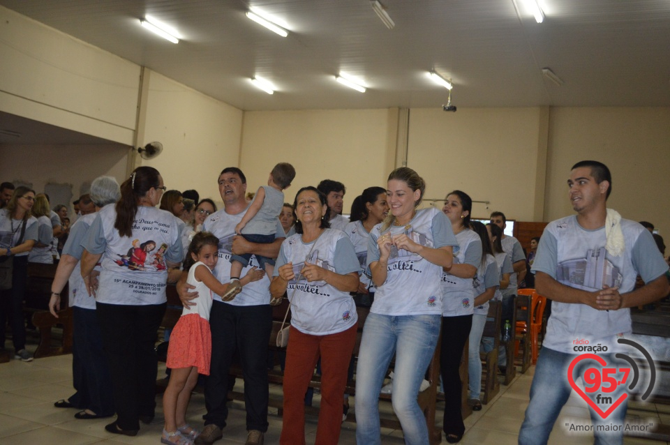 Fotos da Missa de encerramento 15° Acampamento Sênior II