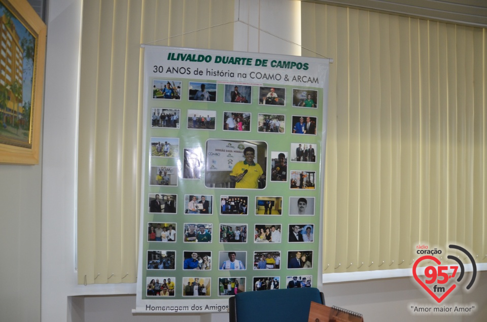 Equipe Rádio Coração visita sede da COAMO e participa da 30° encontro de cooperados