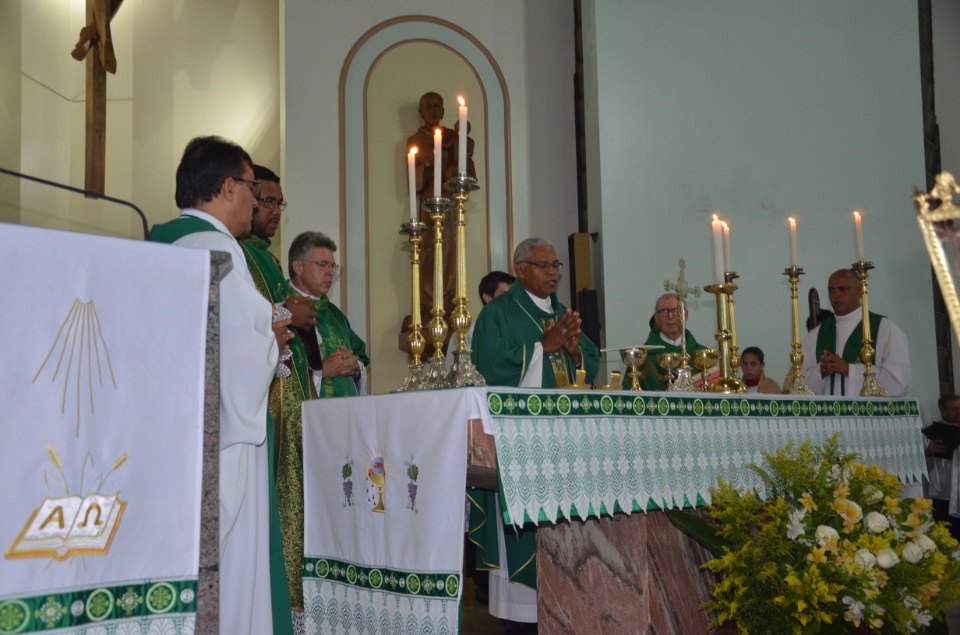 Missa de posse Frei Monizio em Rio Brilhante